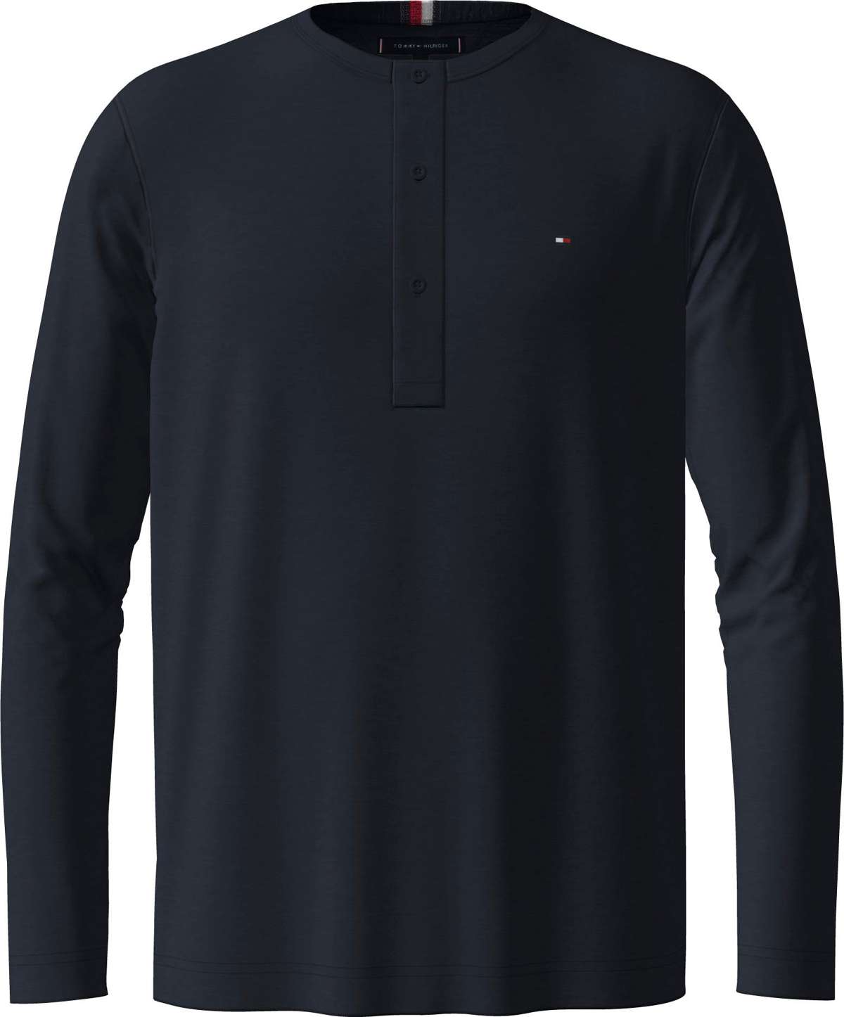 Рубашка с длинным рукавом SLUB HENLEY LS