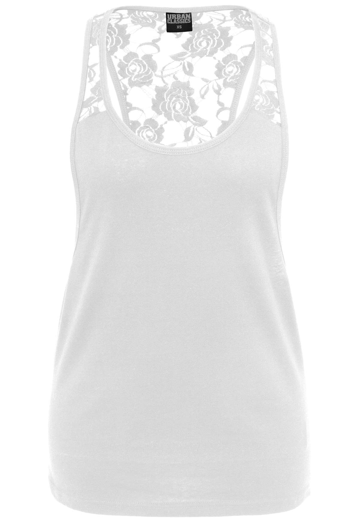 Мышечная рубашка Urban Classics Damen Ladies Flower Laces Loose Tank