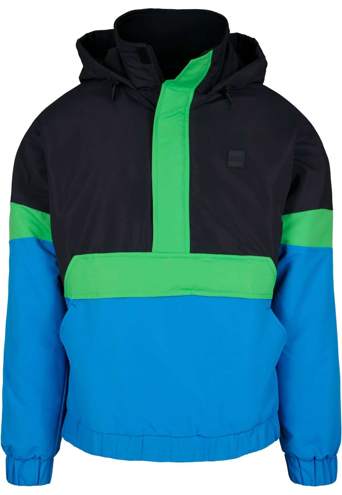 Всепогодная куртка Urban Classics Herren 3-Tone Neon Mix Pull Over Jacket