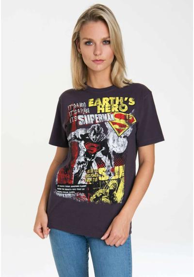 Футболка с лицензионным оригинальным дизайном Superman