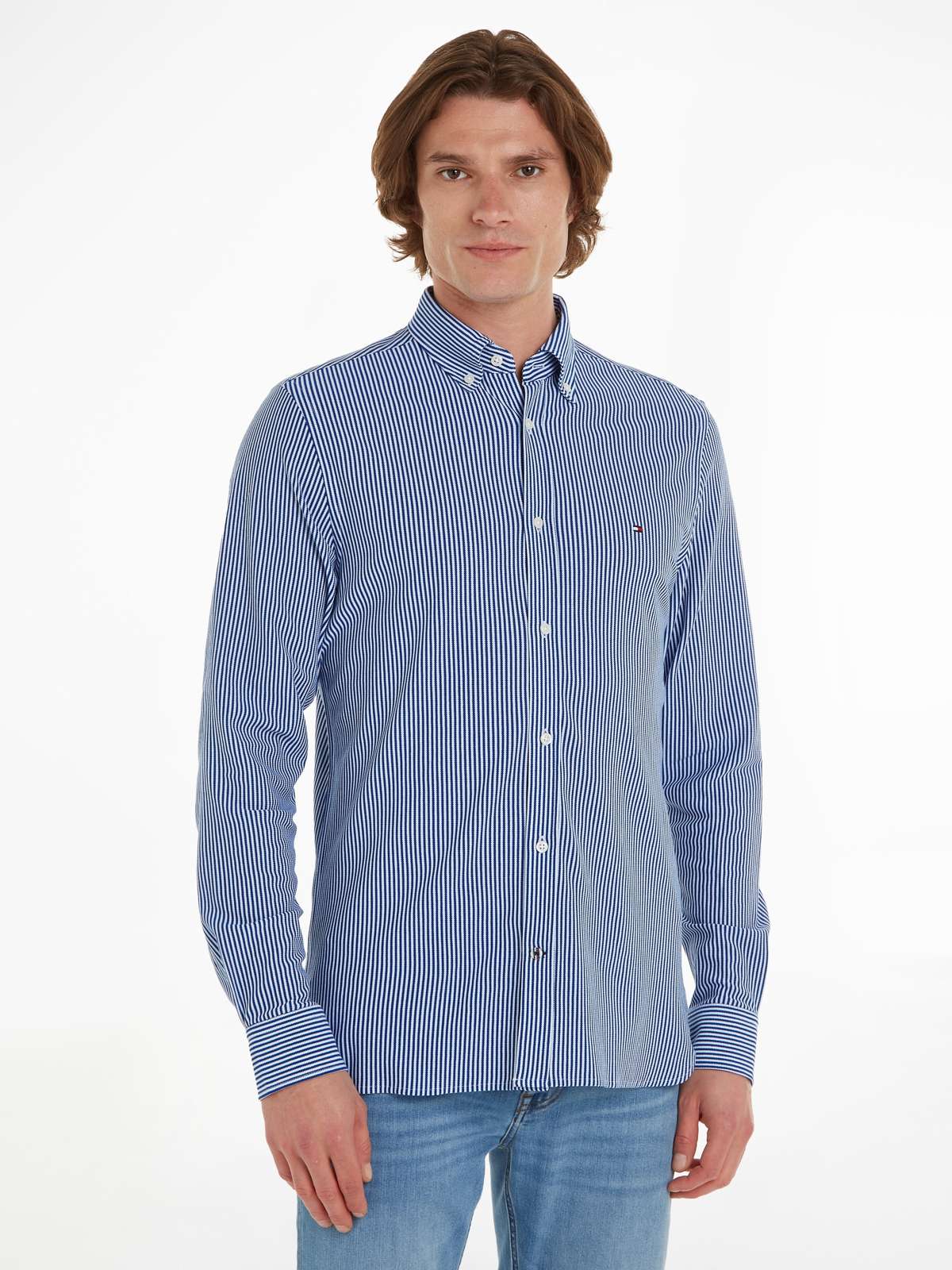 Рубашка с длинным рукавом 1985 KNIT STRIPE SF SHIRT