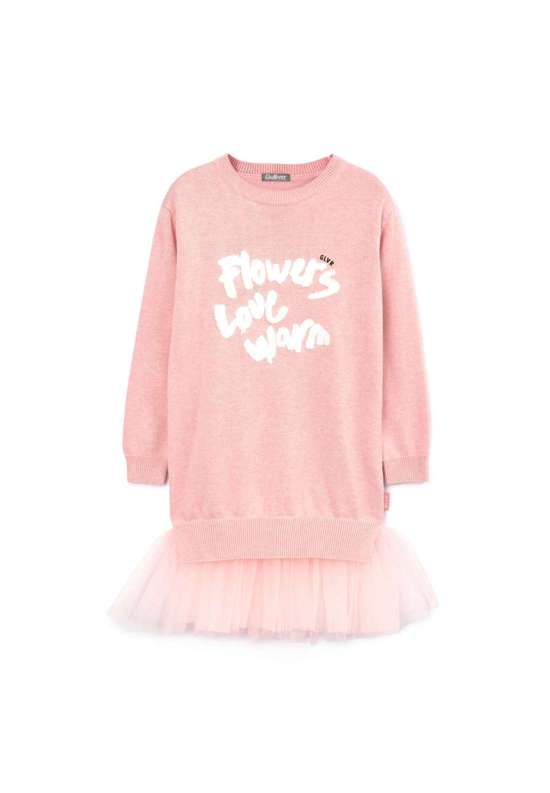 Платье из джерси с великолепной юбкой