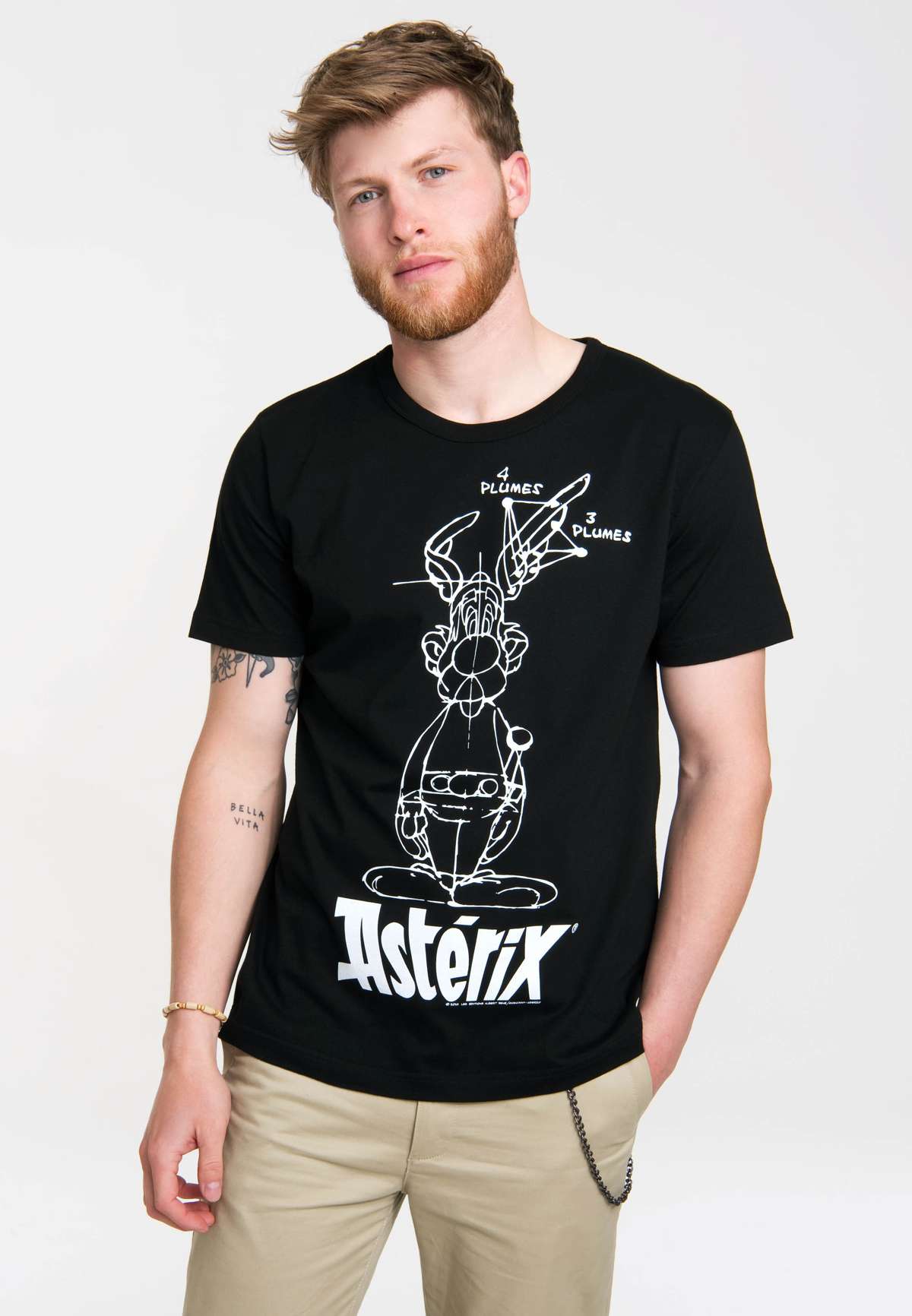 Футболка с лицензионным оригинальным дизайном Asterix der Gallier