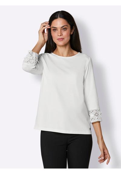 рубашка с рукавом 3/4 Modal-Baumwoll-Shirt