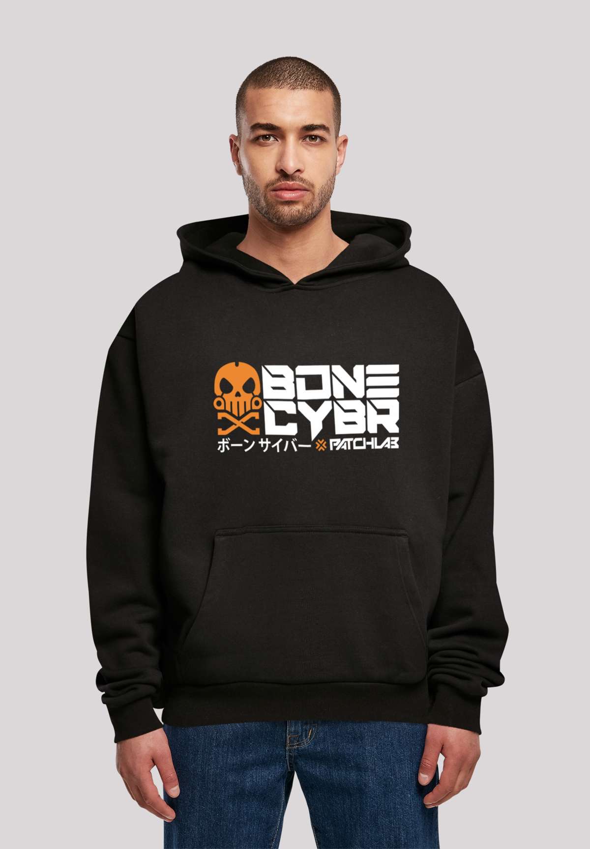 Толстовка с капюшоном MUSTERBRAND BONE CYBER Orange