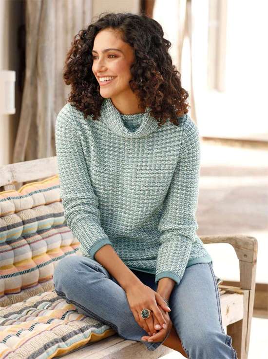 Свитер с высоким воротником Rollkragen-Pullover