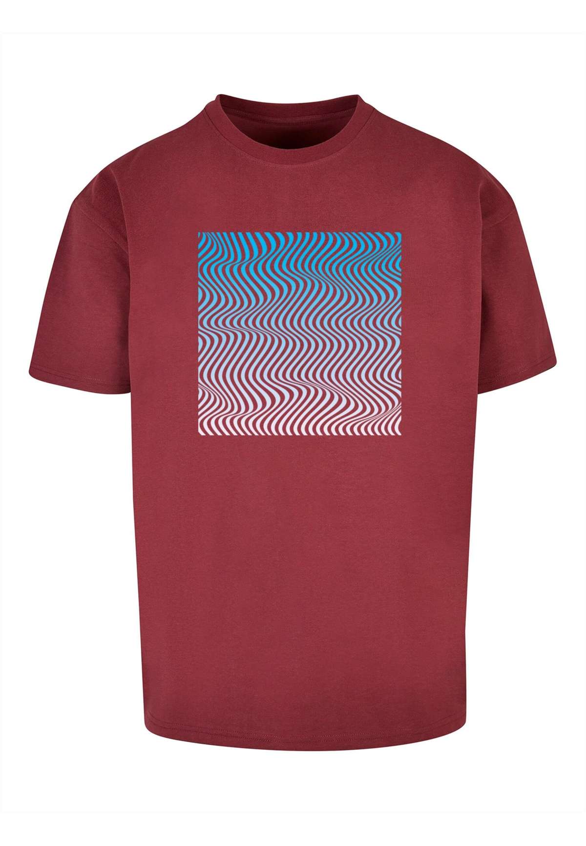 футболка Herren Summer - Wavy Pattern Heavy Oversize Tee