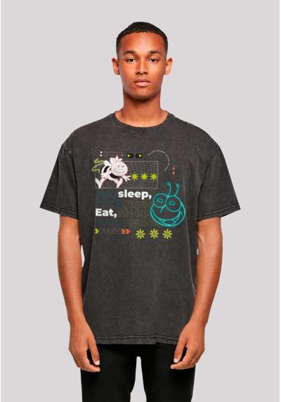 футболка Die Biene Maja Eat Sleep Rave Repeat