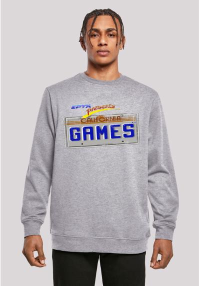 Толстовка с капюшоном Retro Gaming California Games Plate