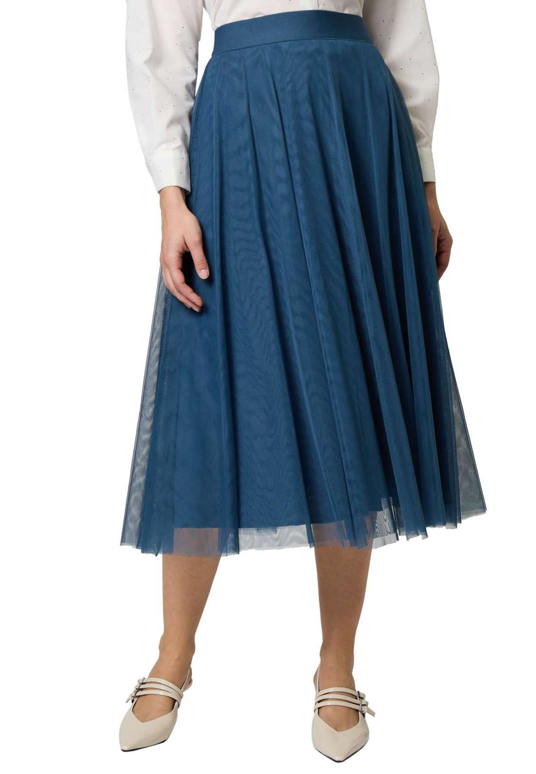 Юбка макси zero Tüllrock mit Falten