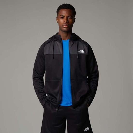 Флисовая куртка Reaxion Fleece Kapuzenpulli mit durchgehendem RV für Herren