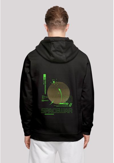 Толстовка с капюшоном Retro Gaming SpaceWar
