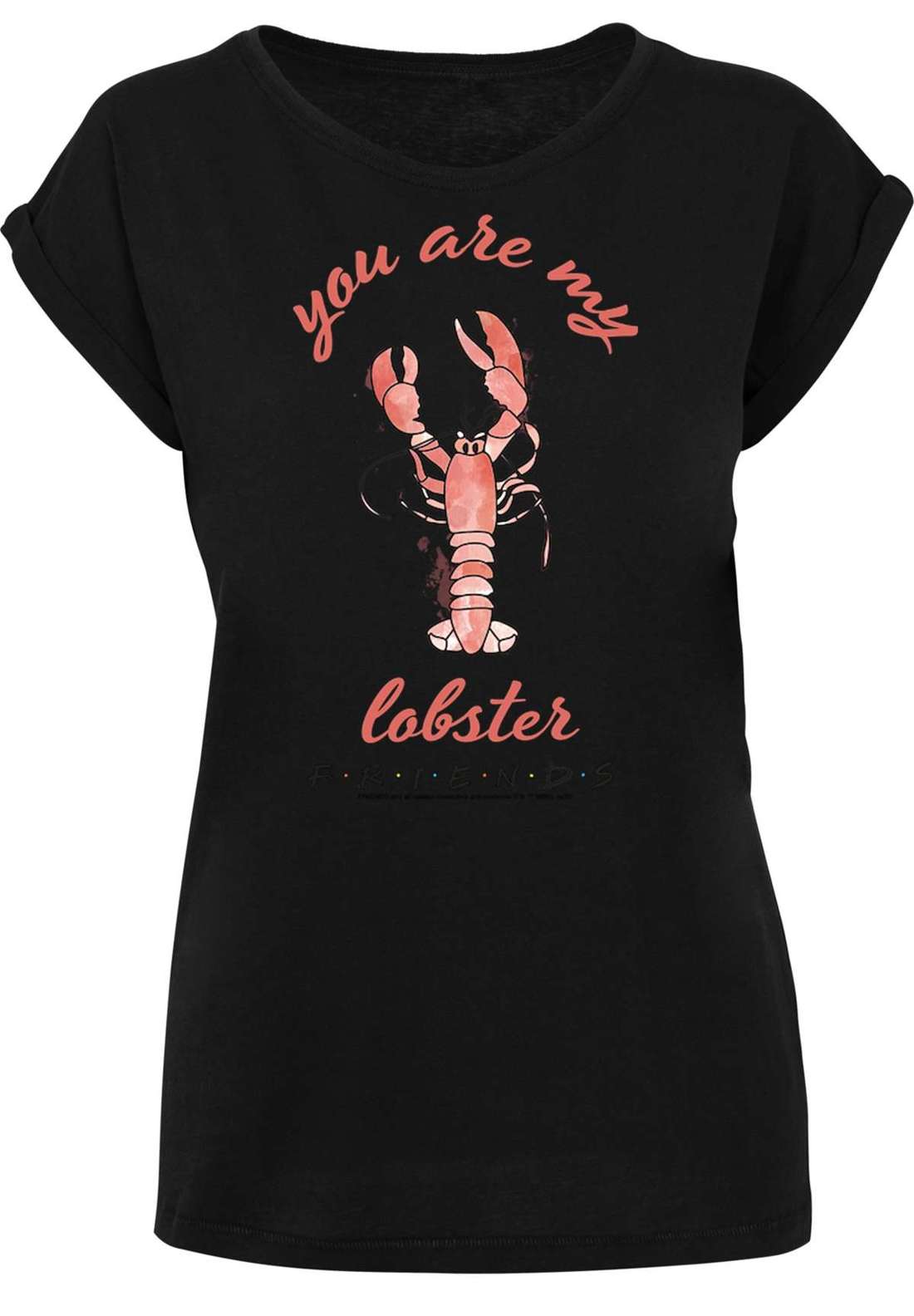 Рубашка с коротким рукавом Damen Lobster Chest with Ladies Extended Shoulder Tee