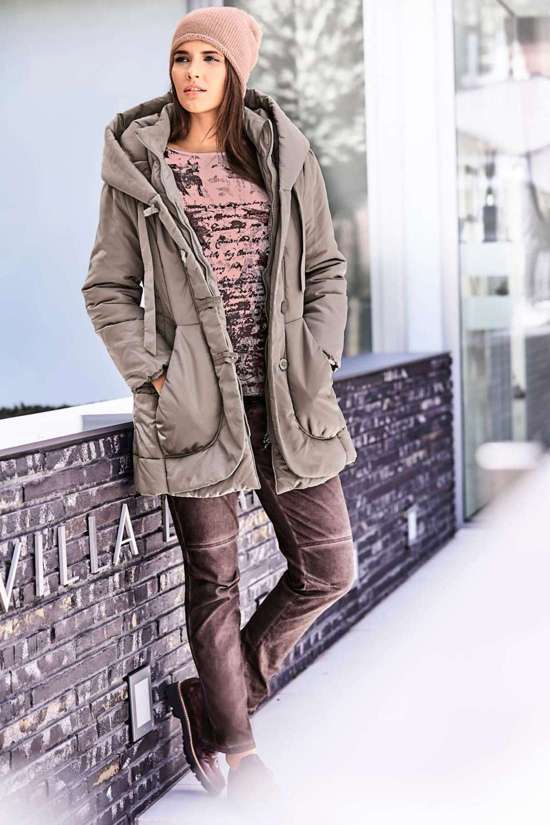 Парка с капюшоном