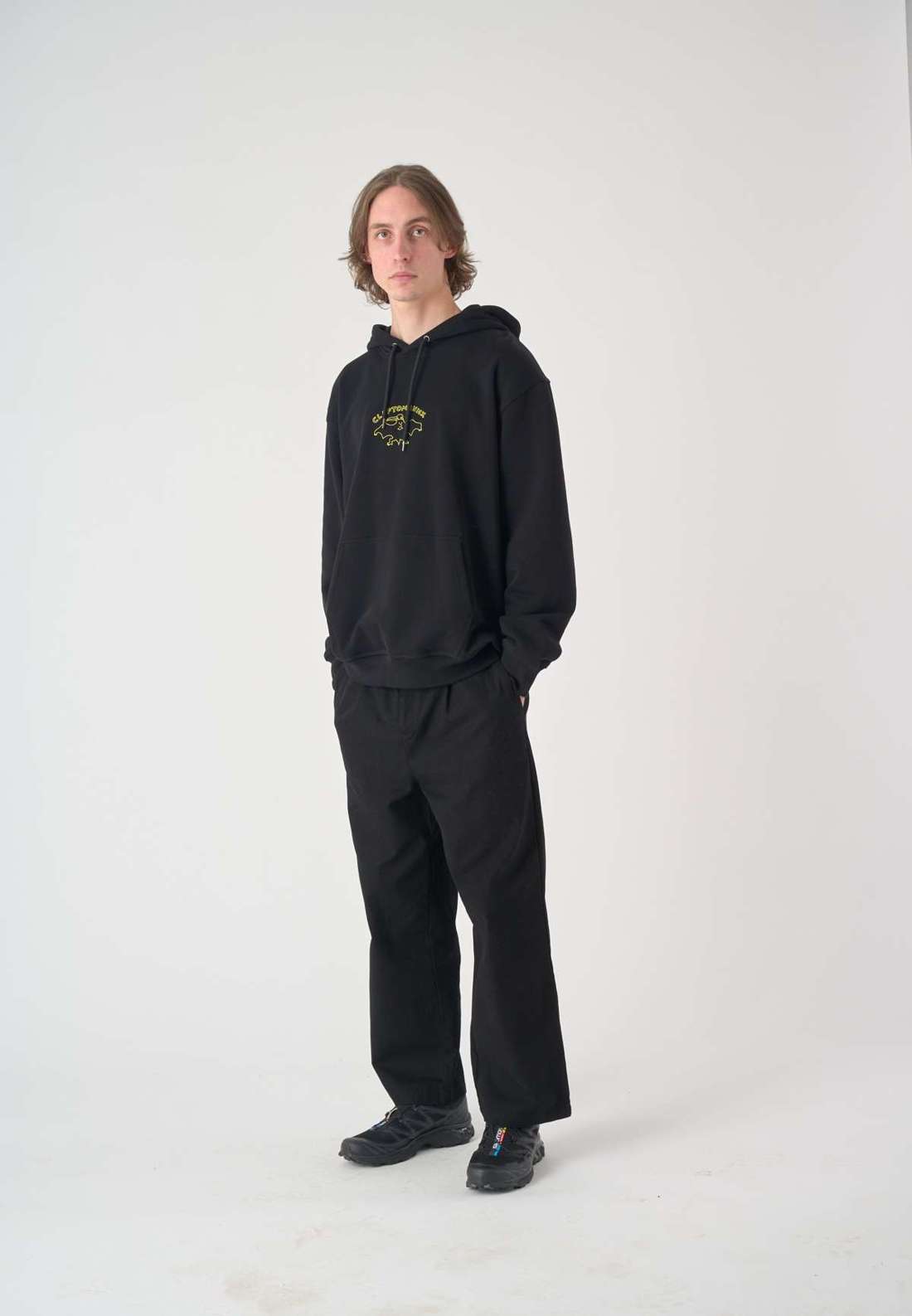 Толстовка с капюшоном свободного кроя Ghost