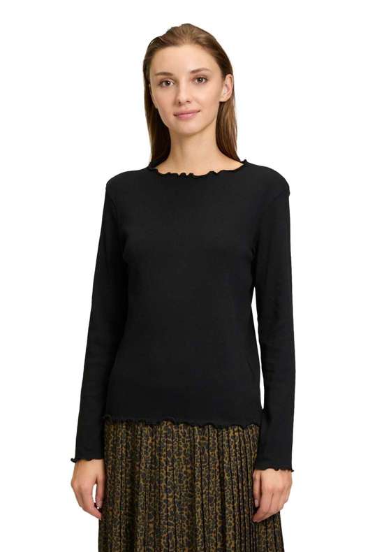 Рубашка с коротким рукавом Langarm-Shirt mit Kragen