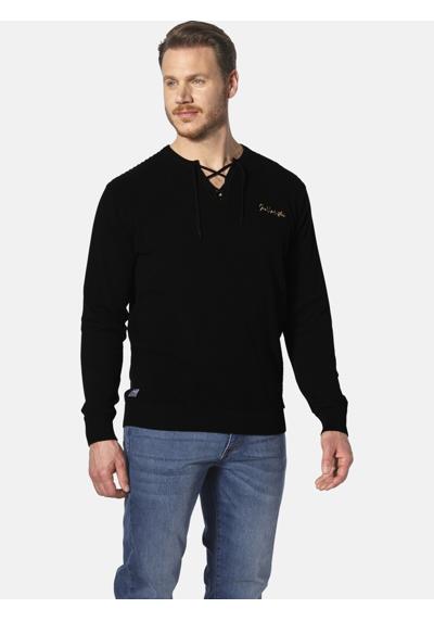 Свитер с V-образным вырезом и завязками Pullover ANDGAR