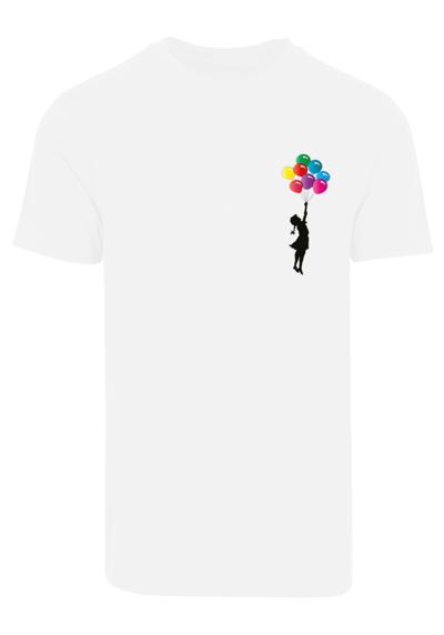 футболка Damen Girl Floating Away T-Shirt