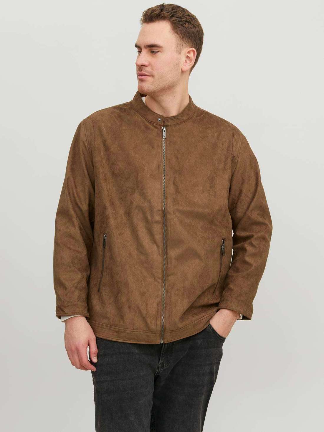 Байкерская куртка JJEROCKY CLEAN JACKET NOOS PLS