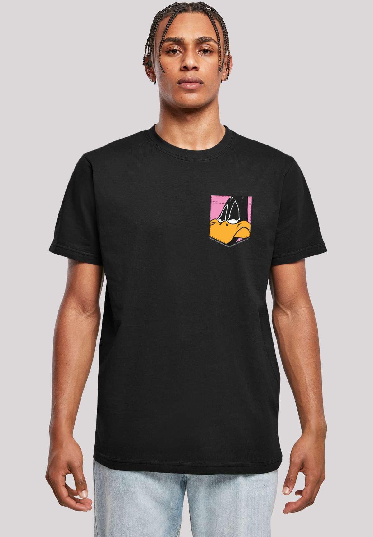 футболка Looney Tunes Daffy Duck Faux Pocket