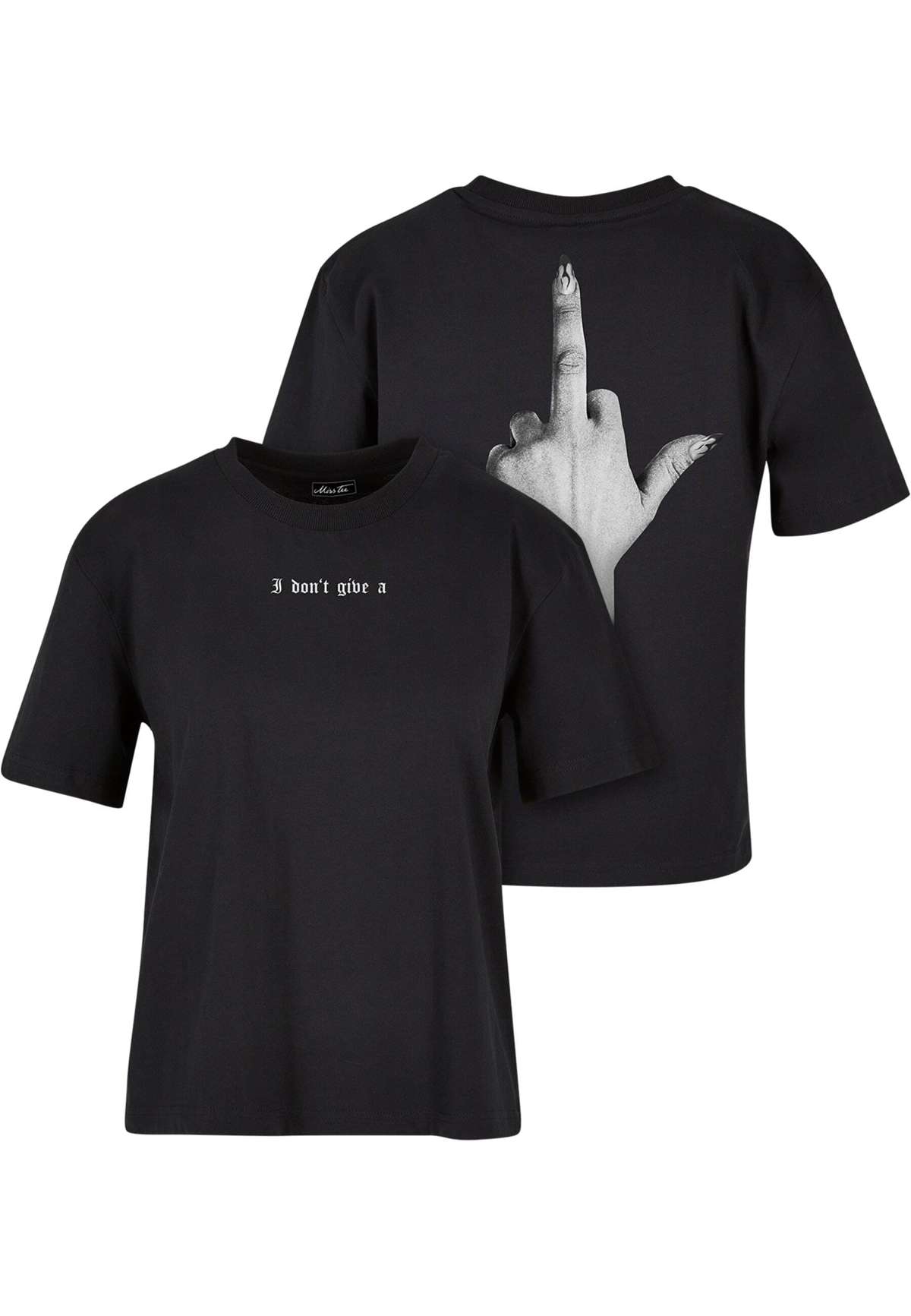 Рубашка с коротким рукавом Damen I Don`t Give A F Tee