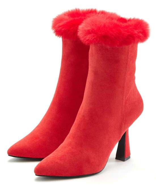 Ботильоны на высоком каблуке