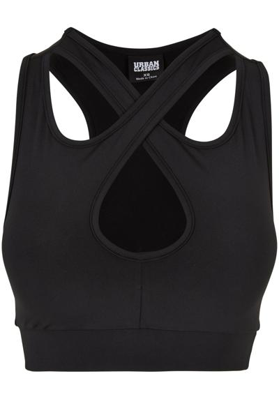 Спортивный бюстгальтер Urban Classics Damen Ladies Crossed Sprots Bra