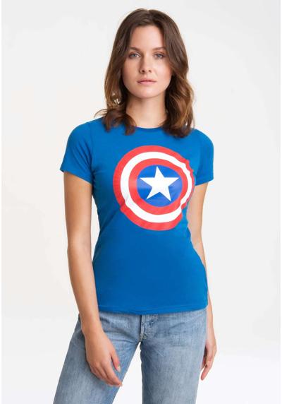 Футболка с лицензионным принтом Print Marvel Comics Captain America