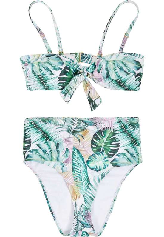 Треугольное бикини Urban Classics Damen Ladies High Waist Pattern Bikini