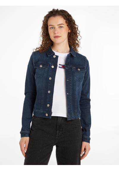 Джинсовая куртка с флагом Tommy Jeans VIVIANNE SKN JACKET CH8168