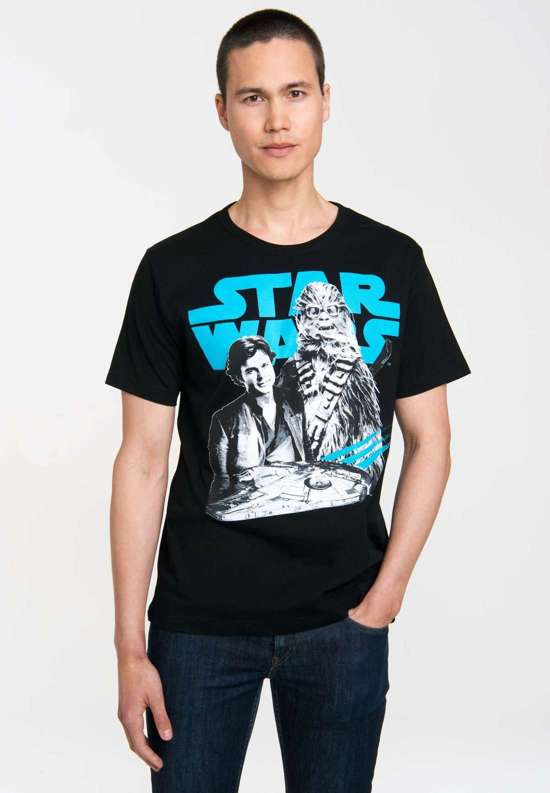 Футболка с ярким принтом A Star Wars Story Han Solo & Chewbacca