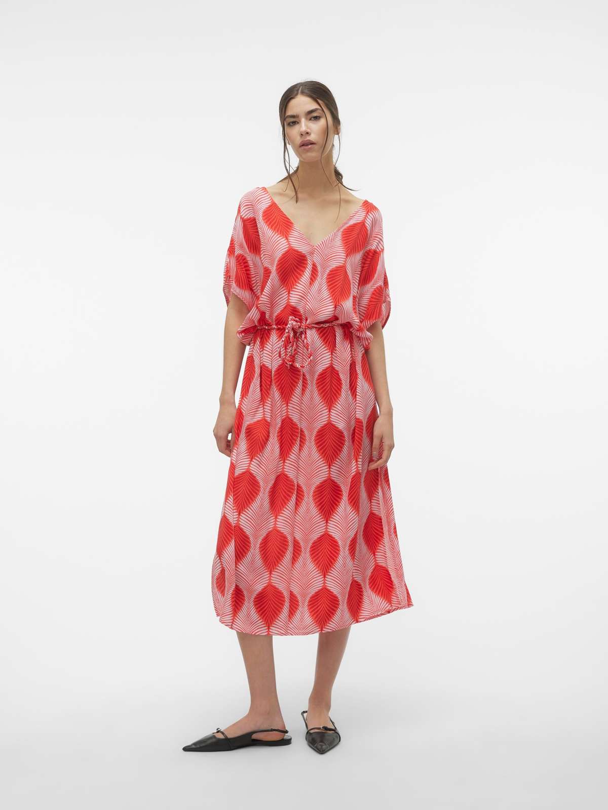 Летнее платье VMTULA OLGA SS 7/8 DRESS WVN GA