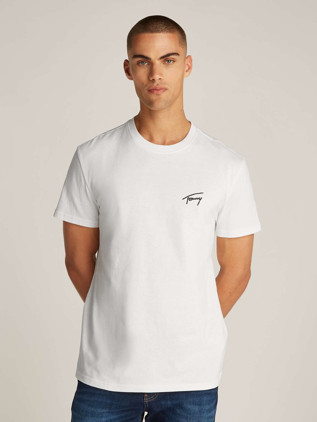 Футболка однотонная TJM REG SIGNATURE TEE EXT