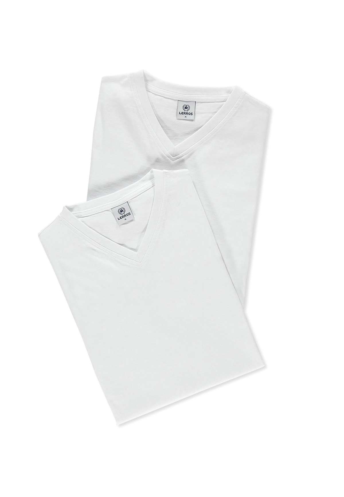 футболка LERROS V-Neck Doppelpack T-Shirt in Premium Baumwollqualitat