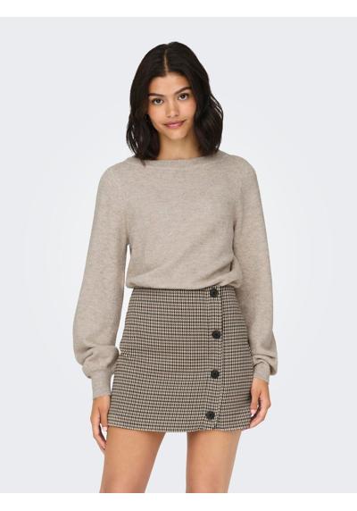 Вязаный свитер с эффектом блесток RUE GLITTER L/S BOAT PULLOVE KNT NOOS