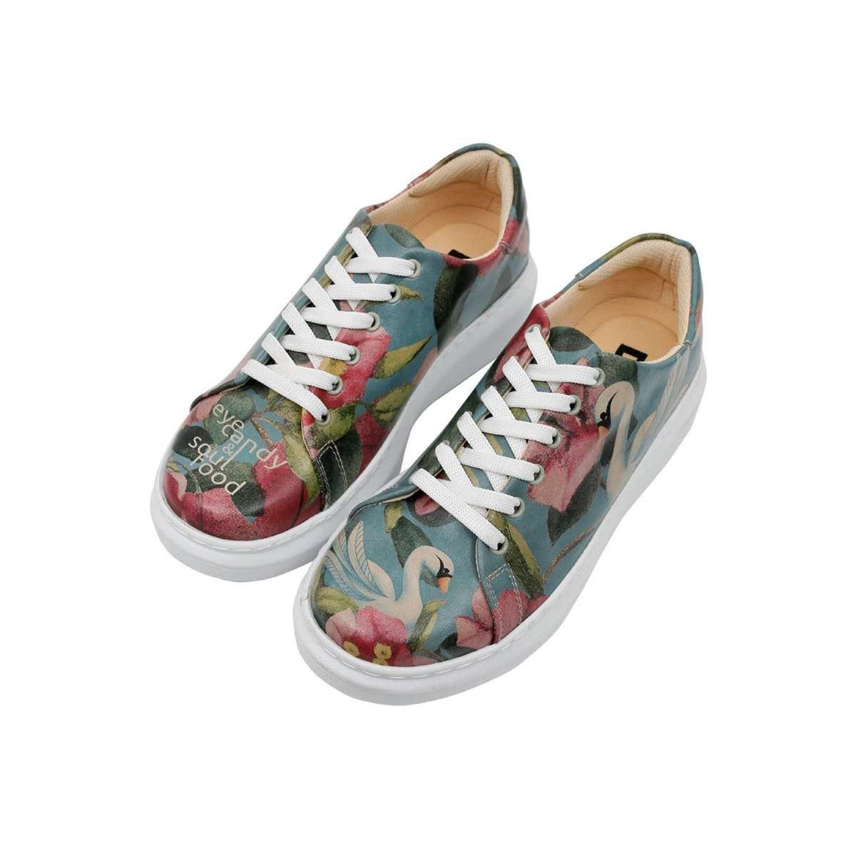 кроссовки на платформе Damen Myra Eye Candy & Soul Food Vegan Damen Sneaker / female