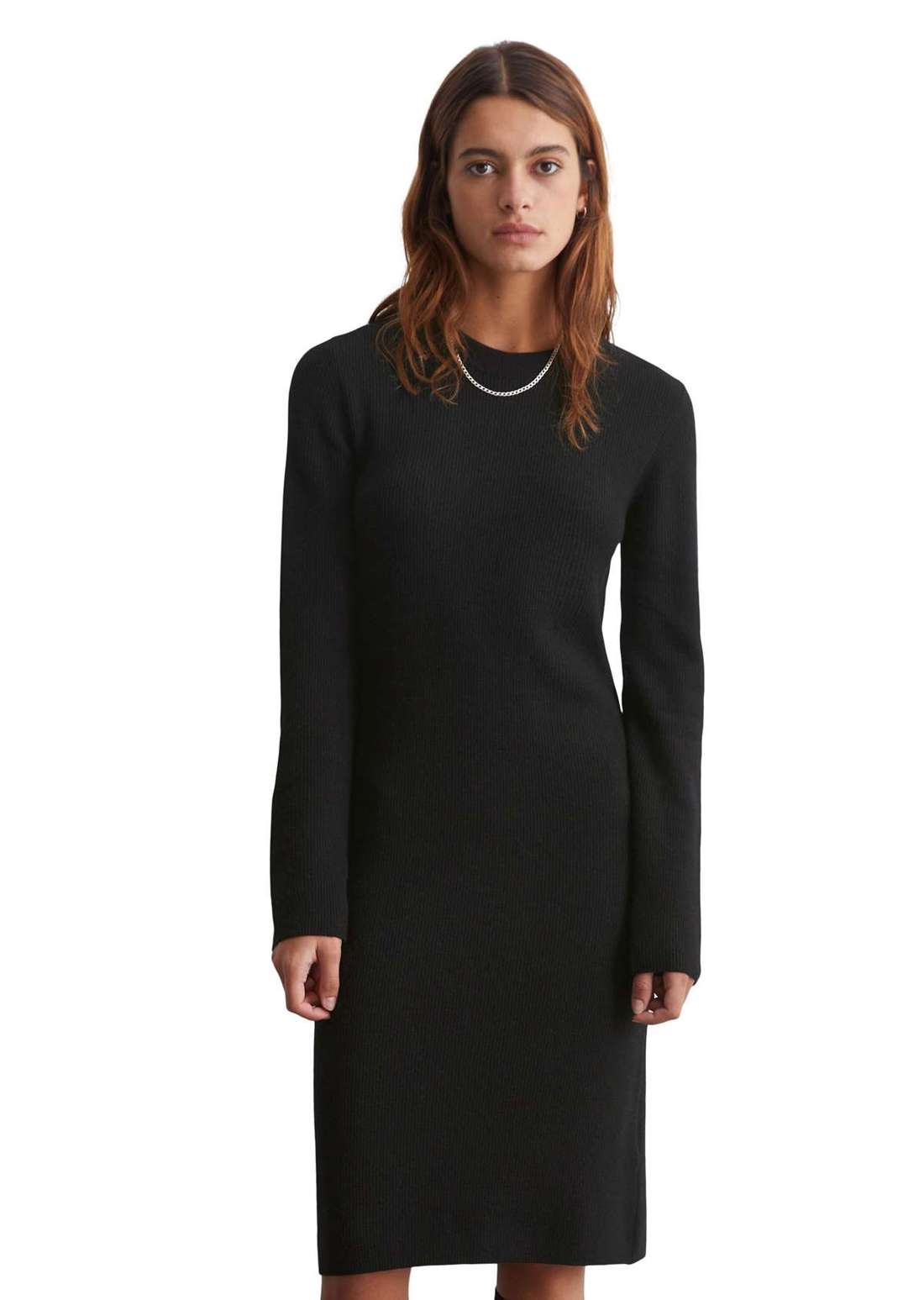 Трикотажное платье aus Schurwolle-Viskose-Mix