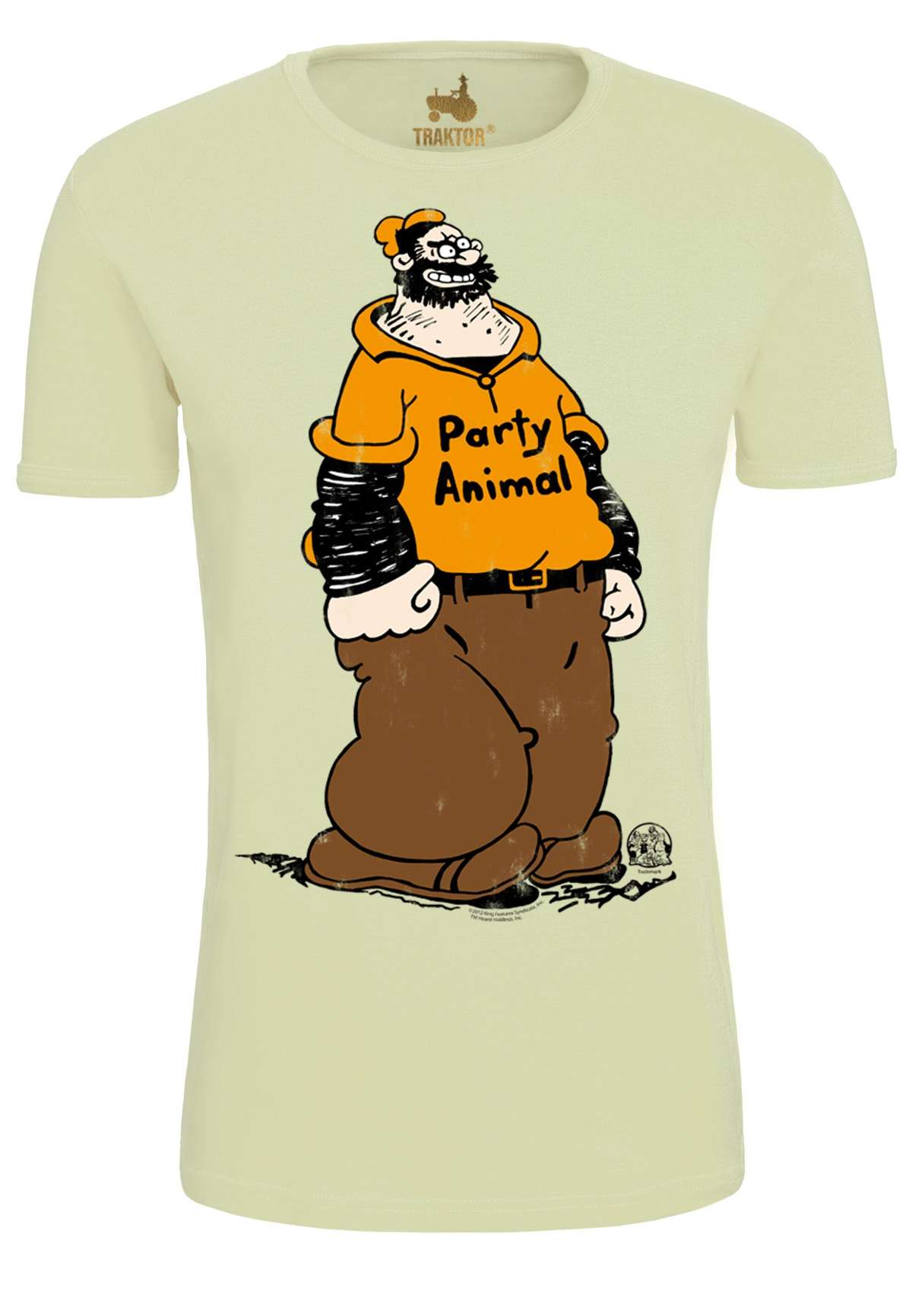 Футболка с модным комиксным принтом Popeye – Brutus Party Animal