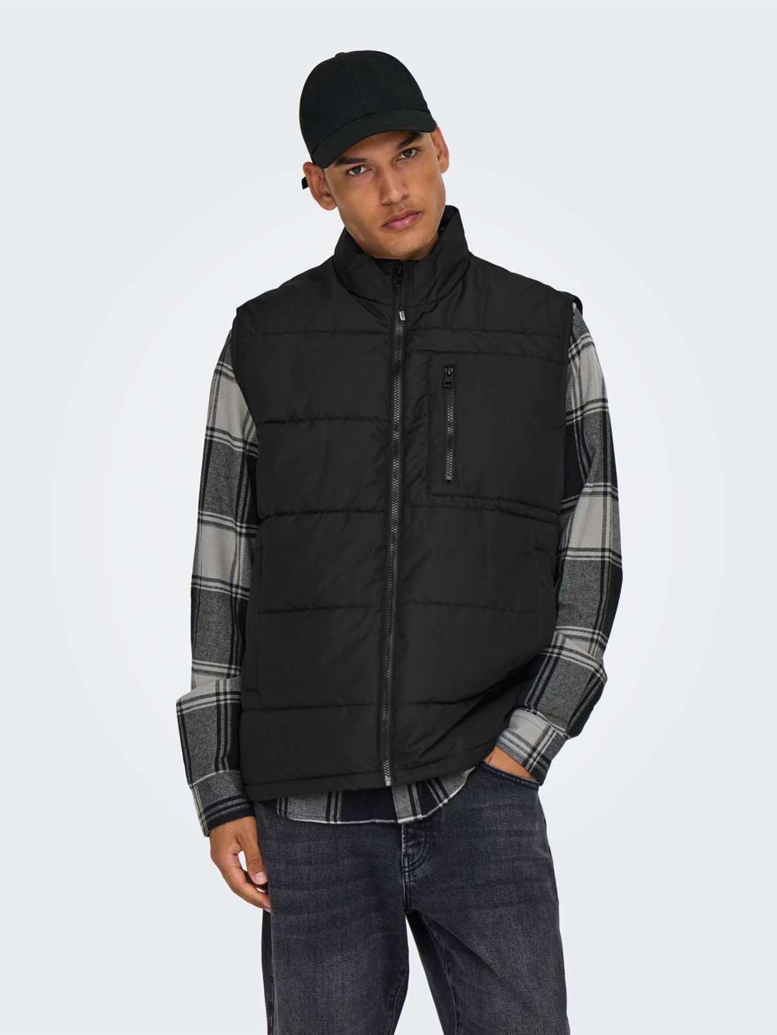 Стеганый жилет ONSJAKE QUILTED VEST OTW