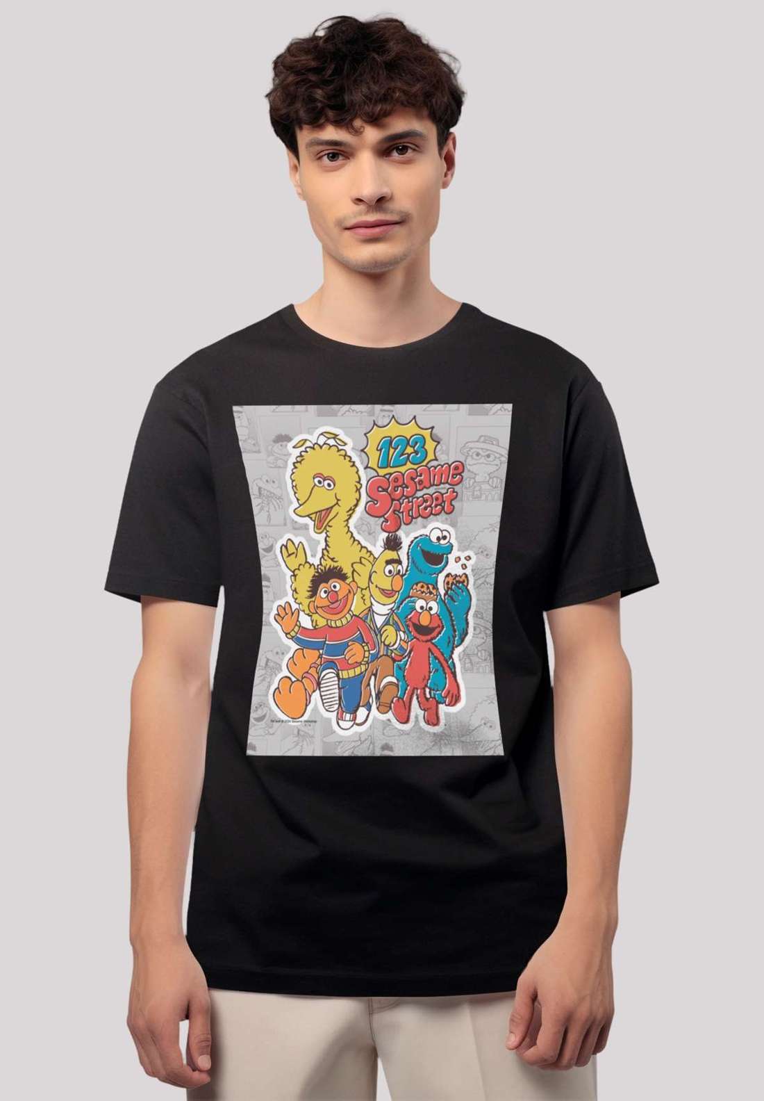 футболка Sesamstraße 123
