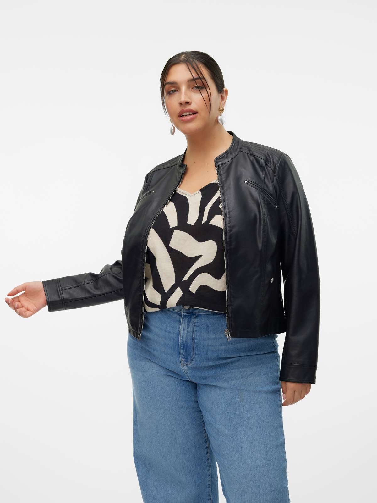 Куртка из искусственной кожи VMCFAVODONA COATED JACKET NOOS CUR