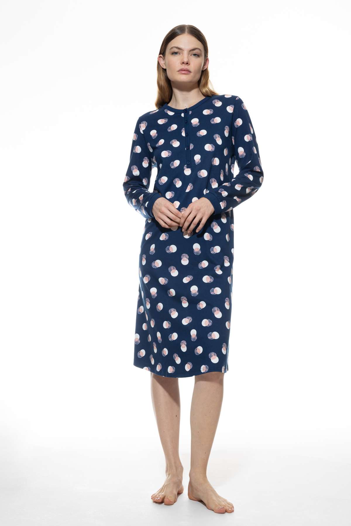 Ночная рубашка SCRIBBLED DOTS