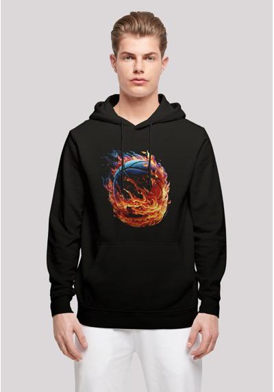 Толстовка с капюшоном Basketball On Fire Sport HOODIE