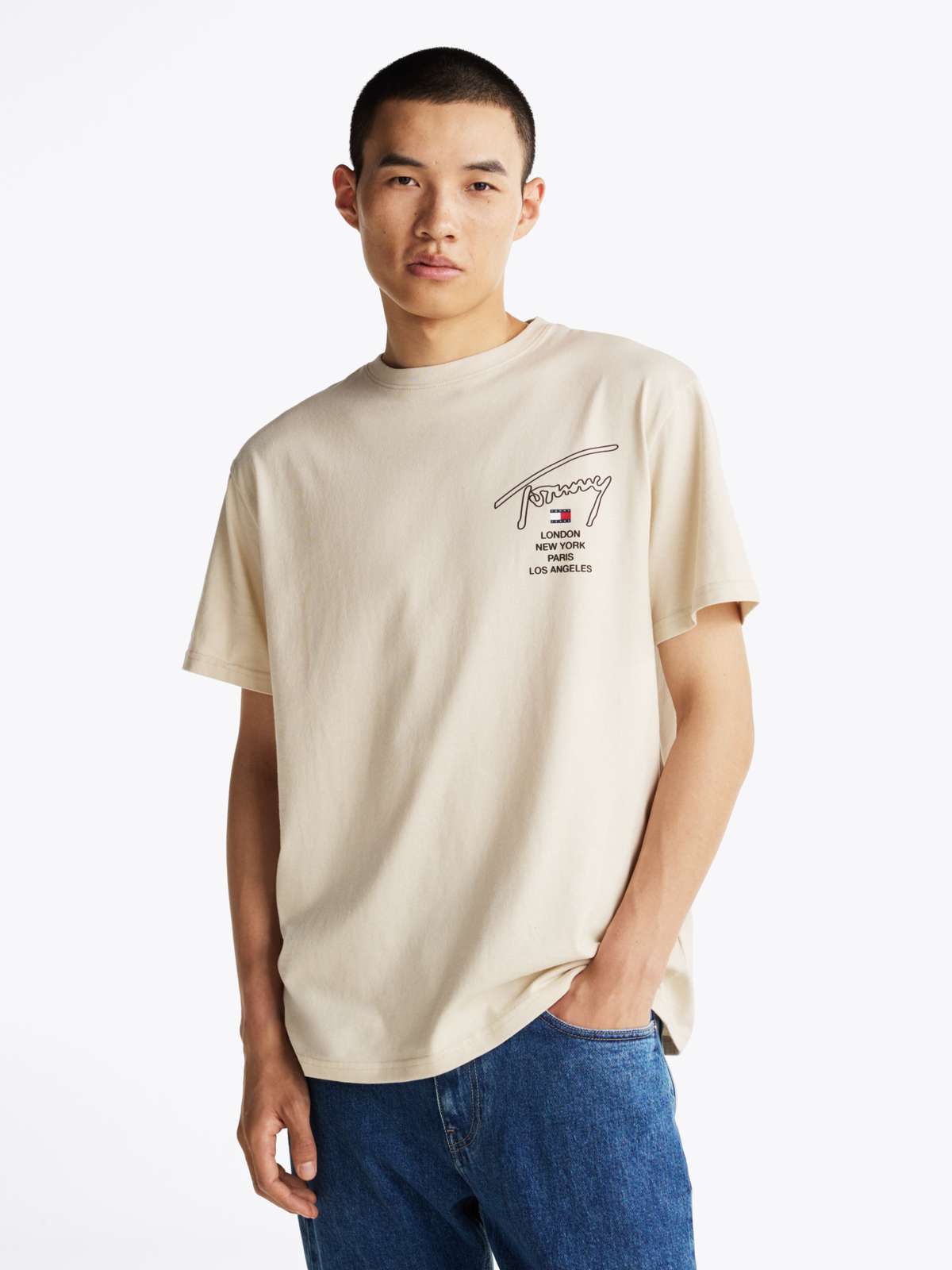 футболка TJM REG SIG CITY TWIST TEE EXT