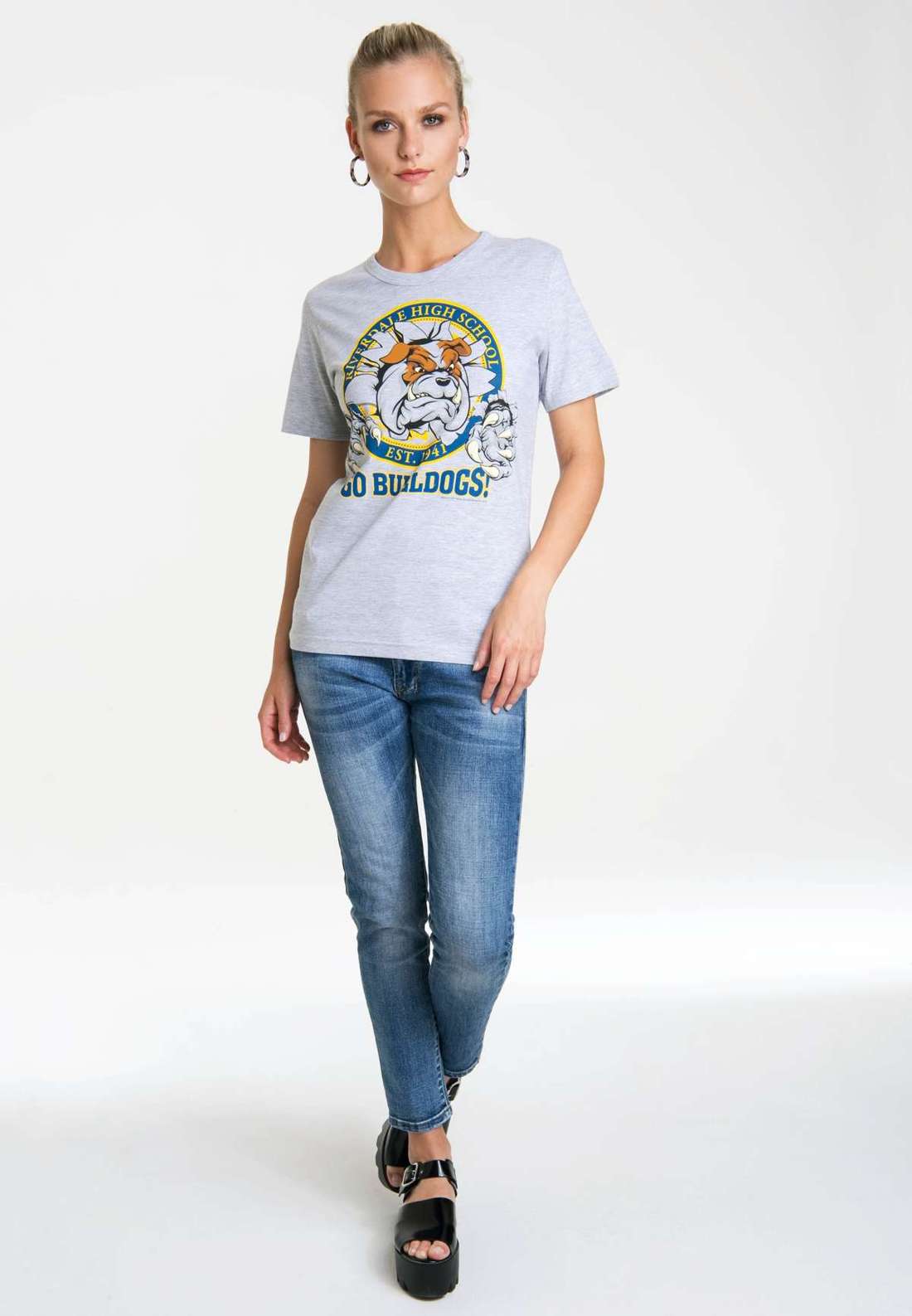 Футболка с лицензионным оригинальным дизайном Riverdale – Go Bulldogs!