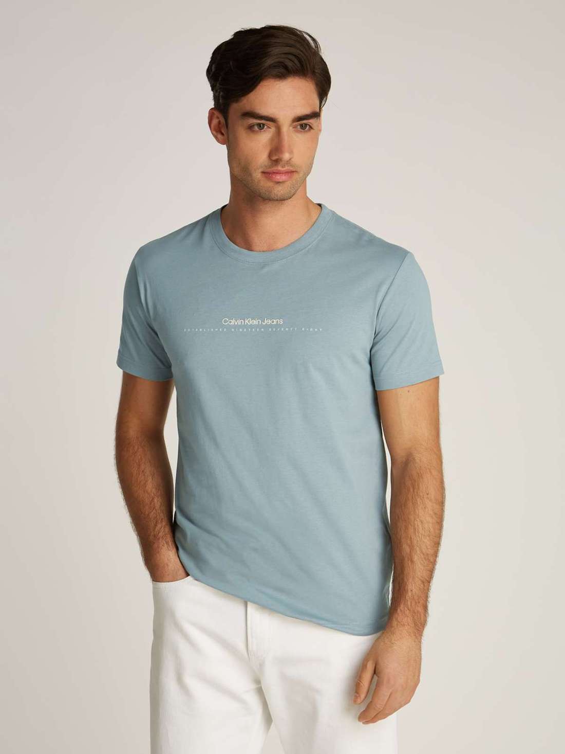 рубашка с круглым вырезом MINIMAL LOGO TEE