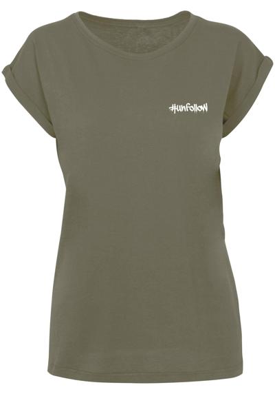 футболка Damen Ladies Unfollow Extended Shoulder Tee