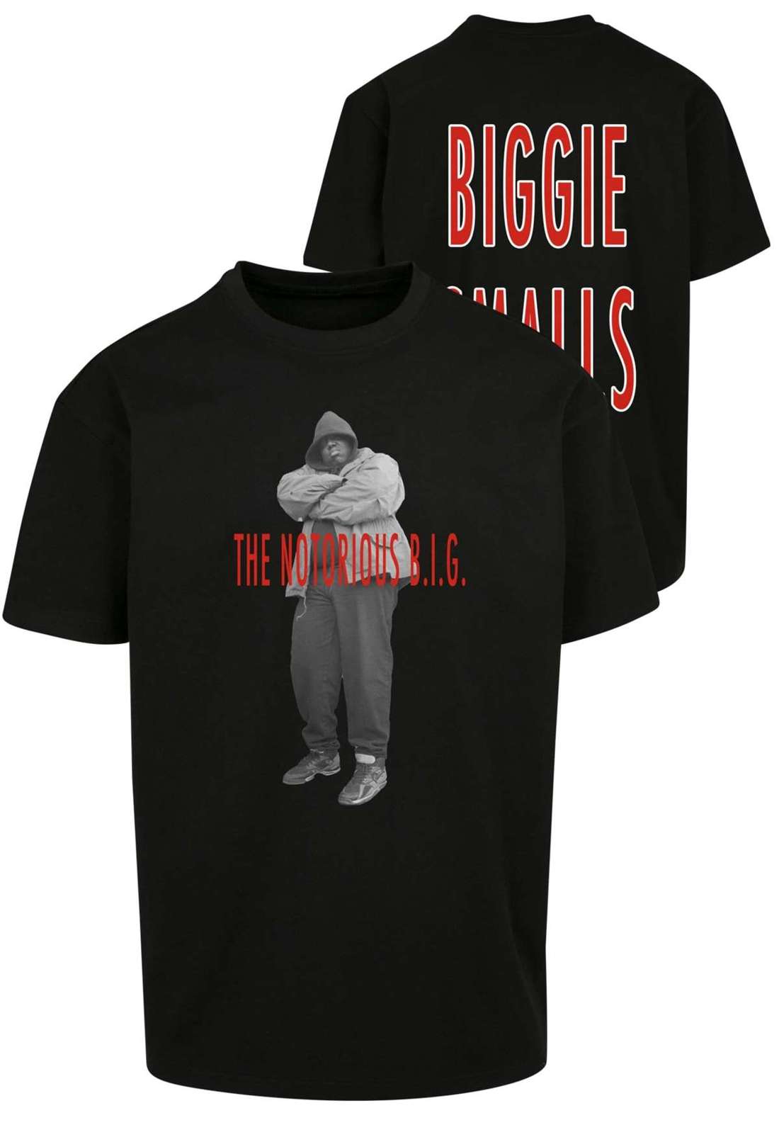футболка Herren Biggie Smalls Concrete Oversize Tee