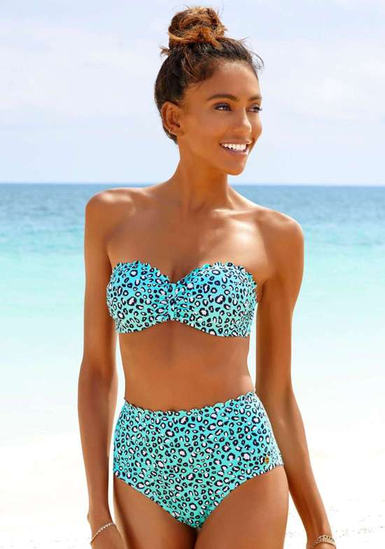 Плавки бикини с завышенной талией Mae