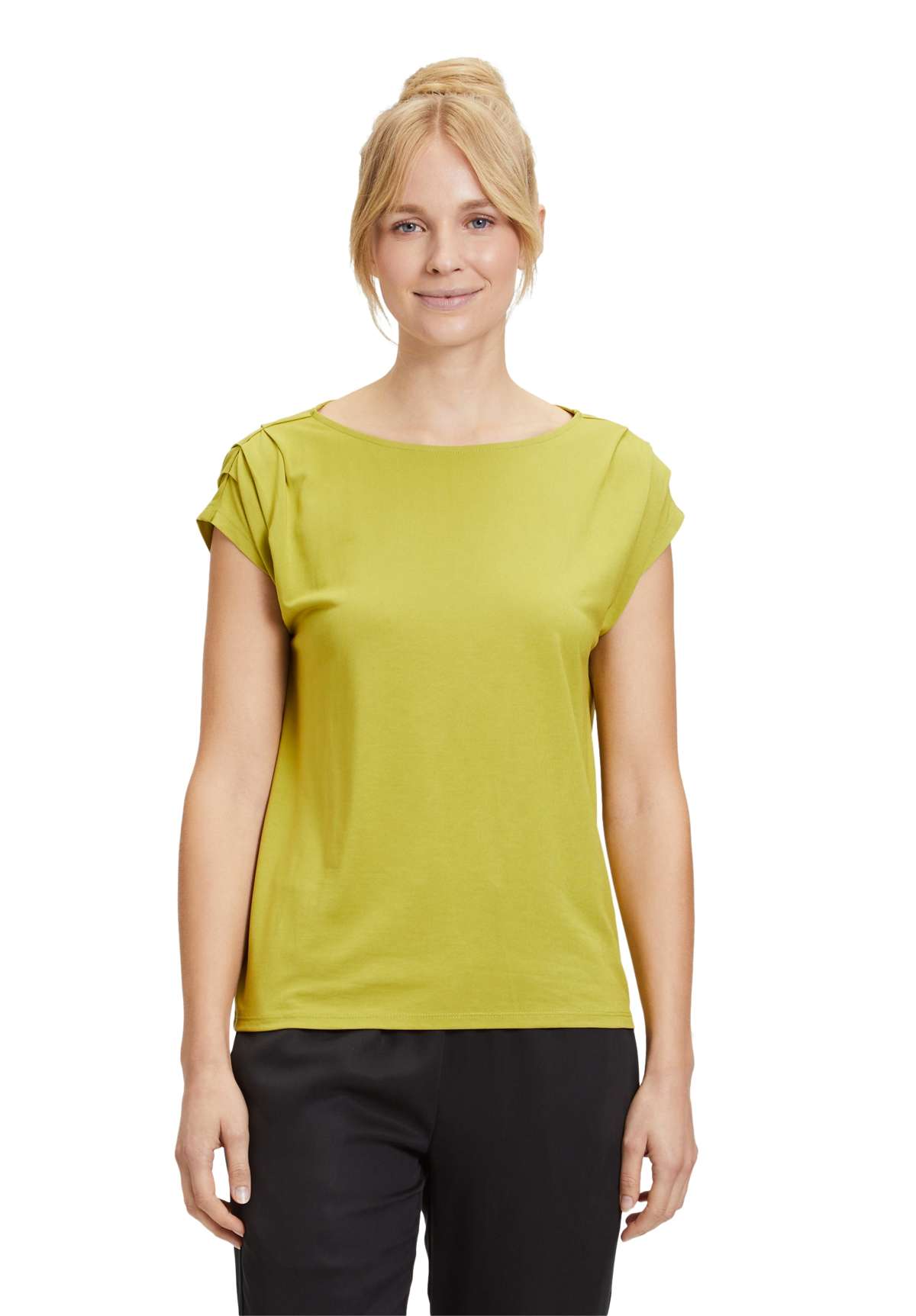 Рубашка с коротким рукавом Basic Shirt mit uberschnittenen Armeln